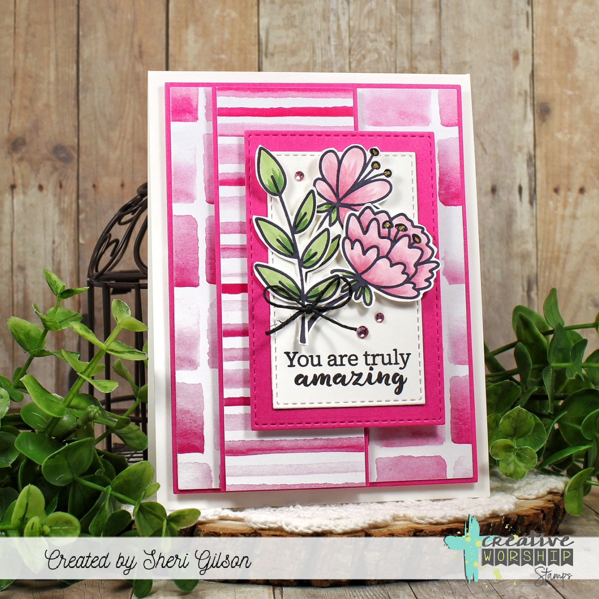 Fun Florals Clear Stamp Set