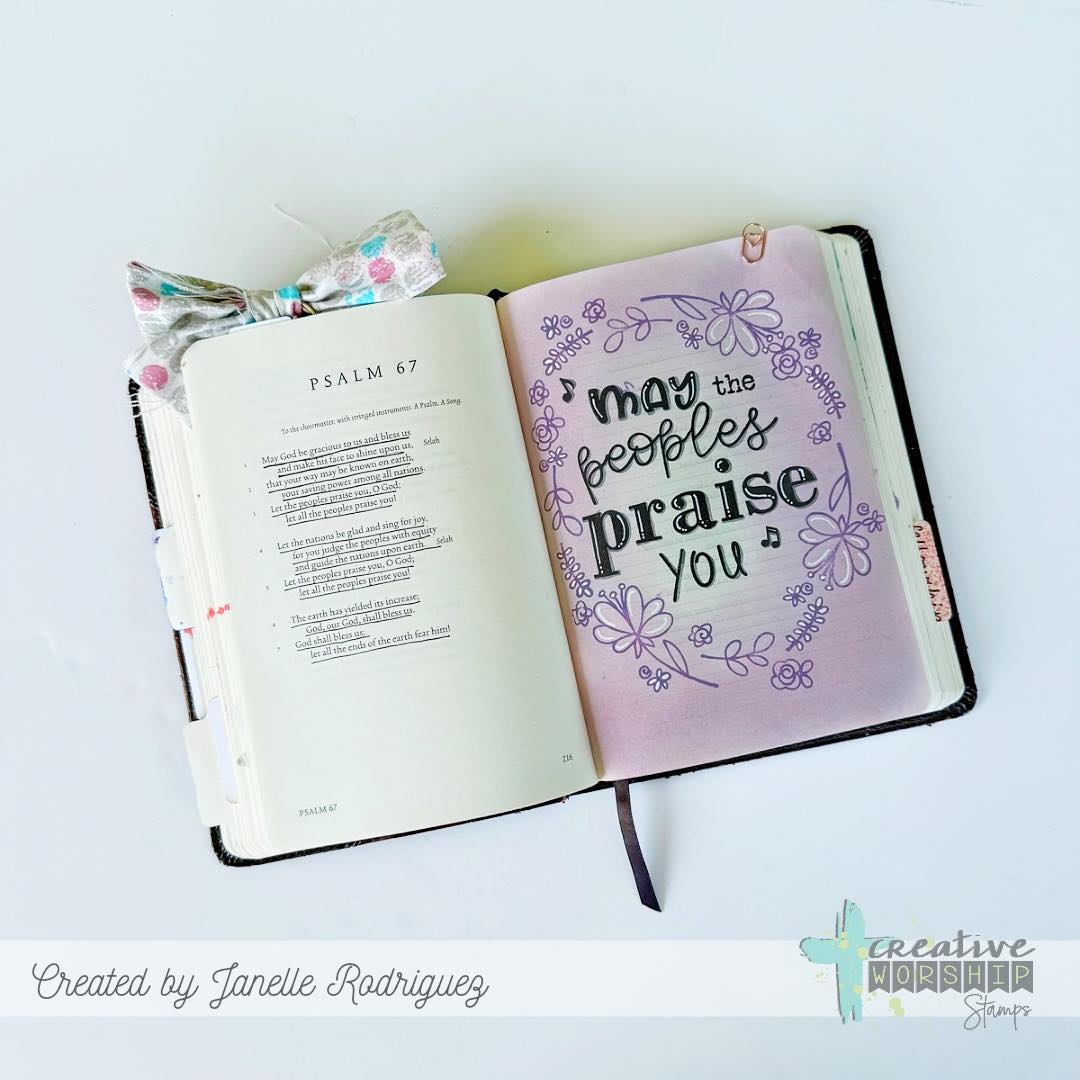 Fun Florals Clear Stamp Set