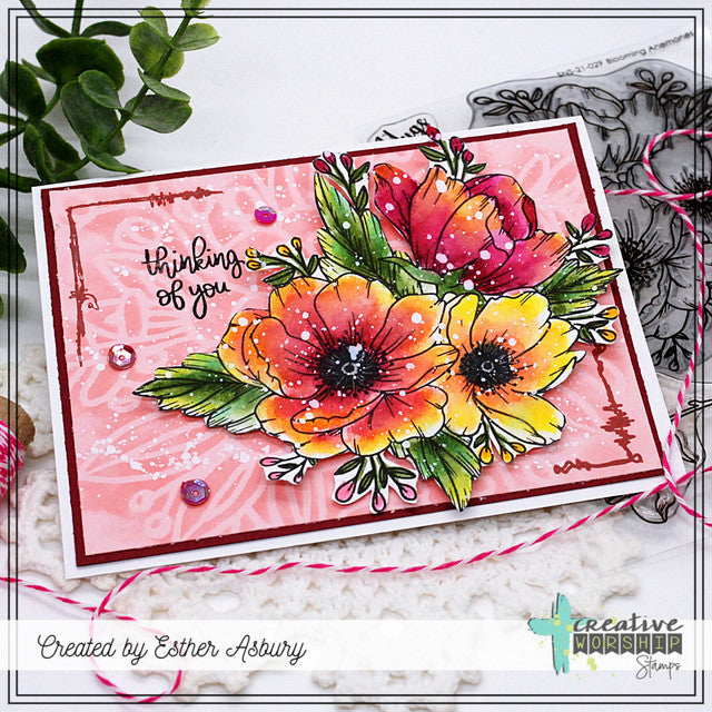 Sew Many Stitches Clear Stamp Set
