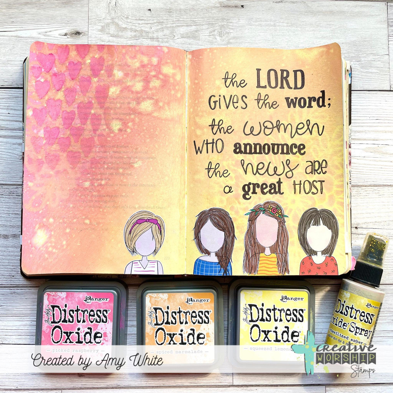 Girl Power Clear Stamp Set