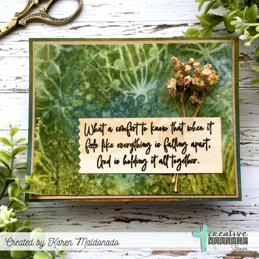 Wildflowers Stencil