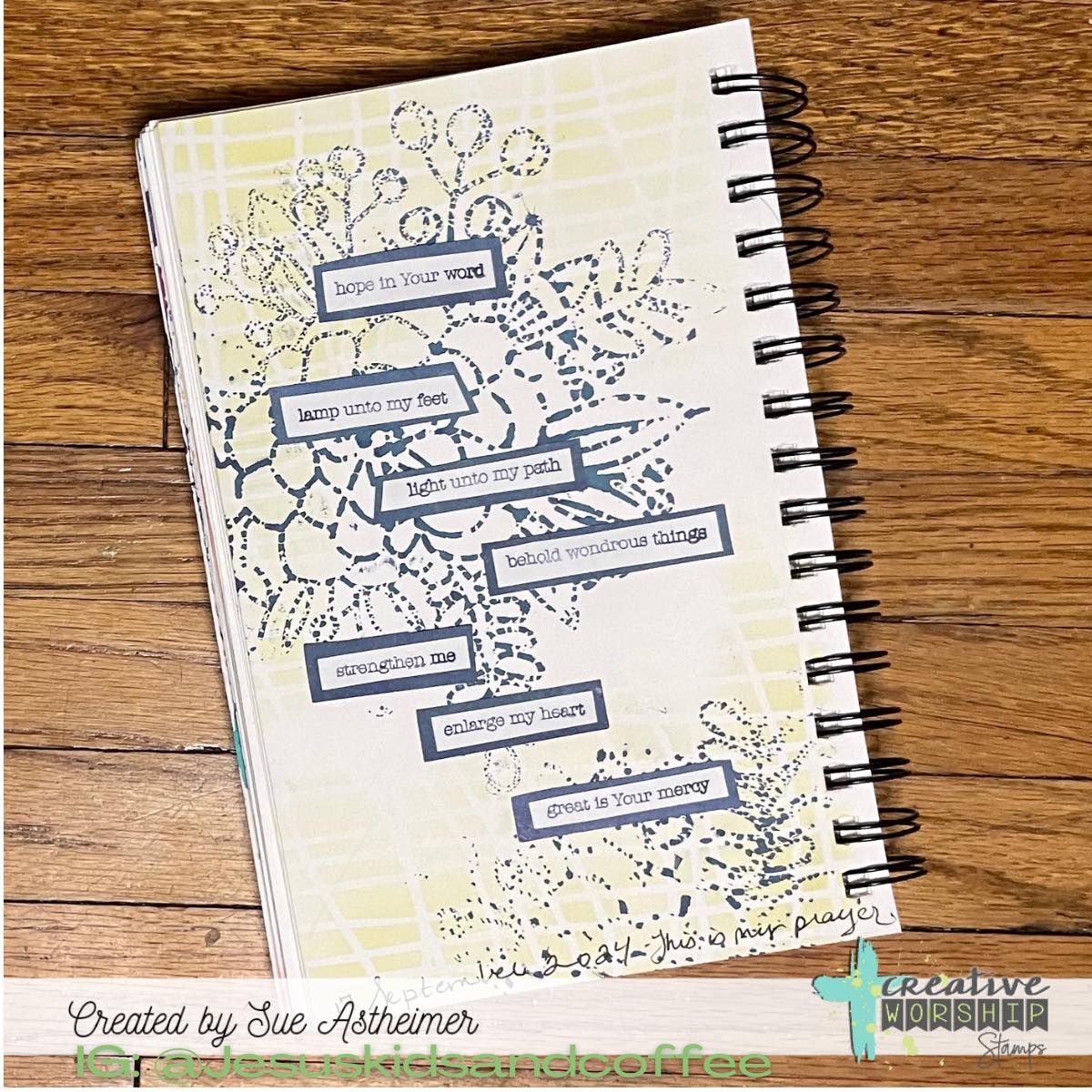Psalm 119 Wordfetti Clear Stamp Set