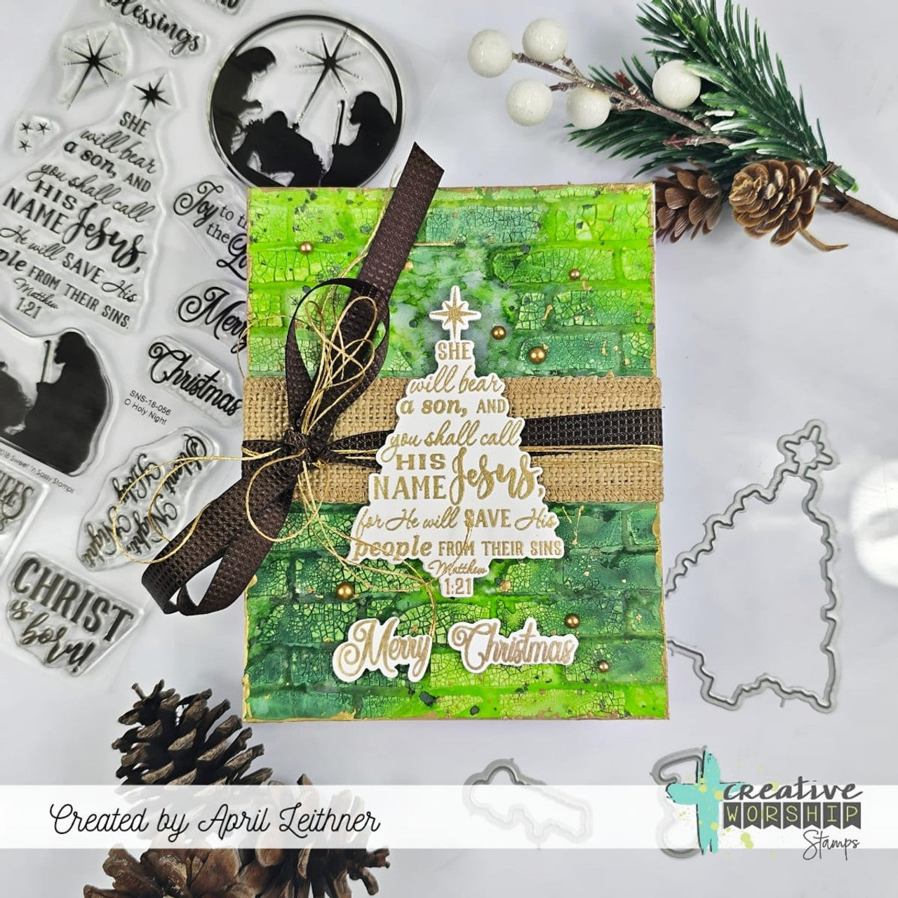 O Holy Night Clear Stamp Set