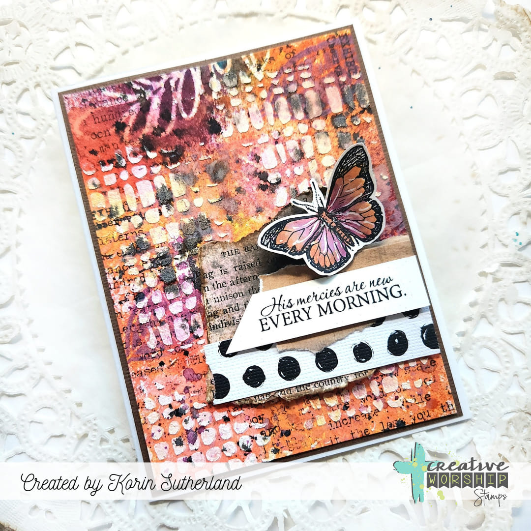 Be Encouraged Clear Stamp Set