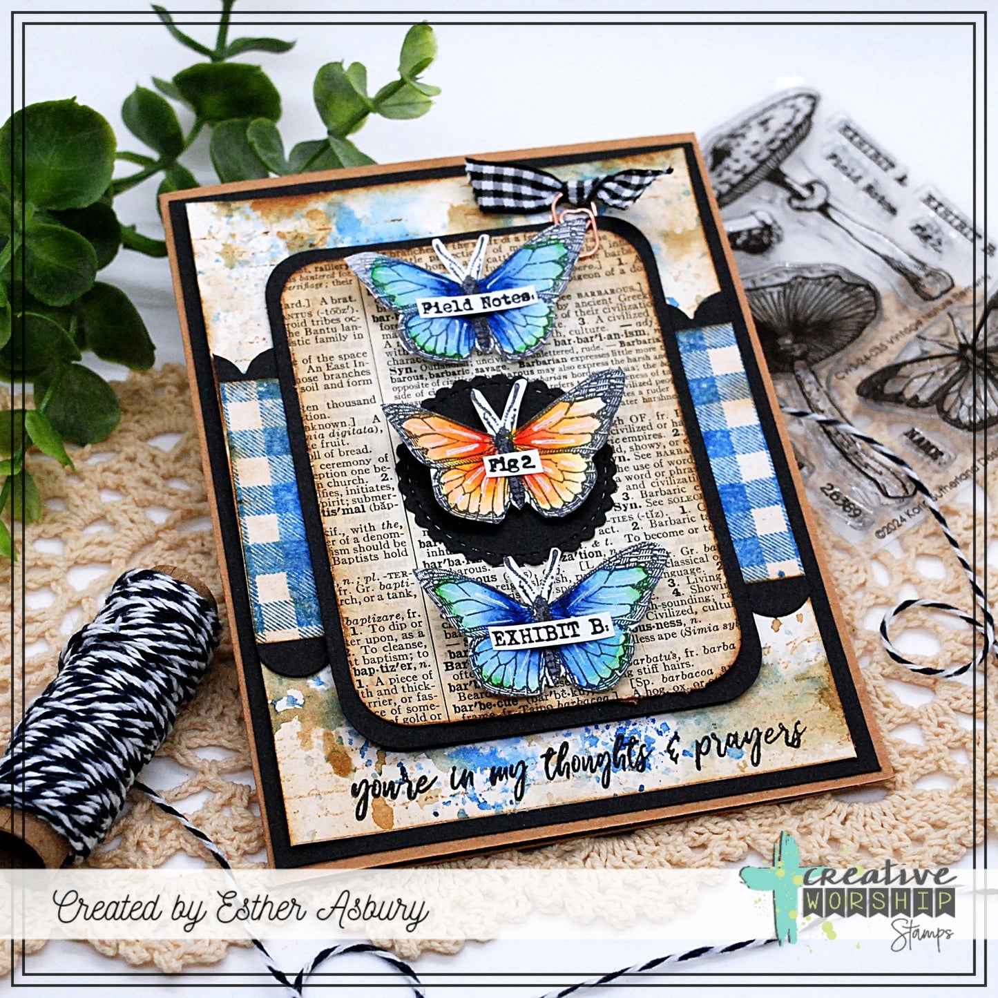 Encouraging Thoughts Clear Stamp Set