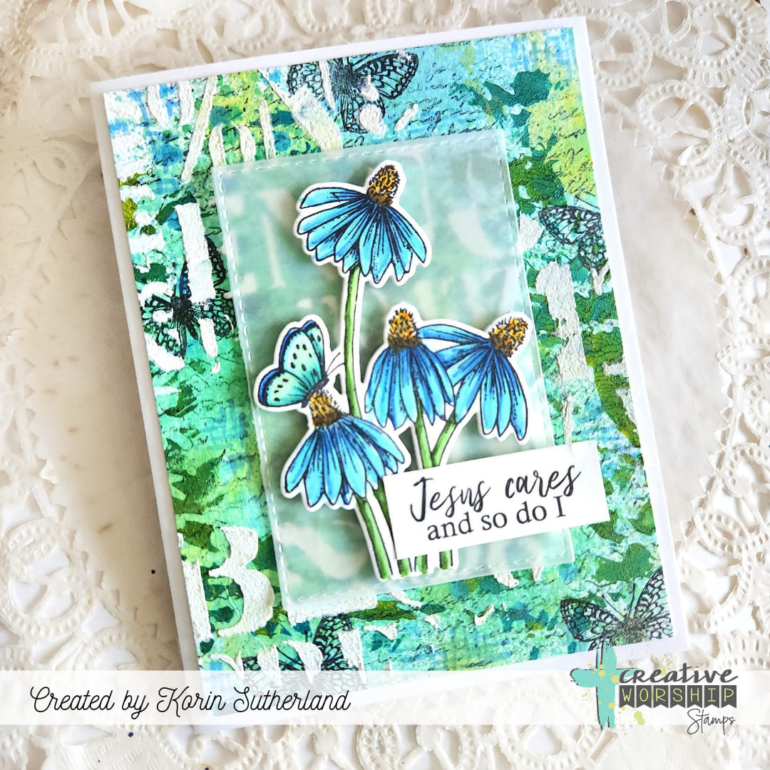 Flowers in Bloom Clear Stamp Set
