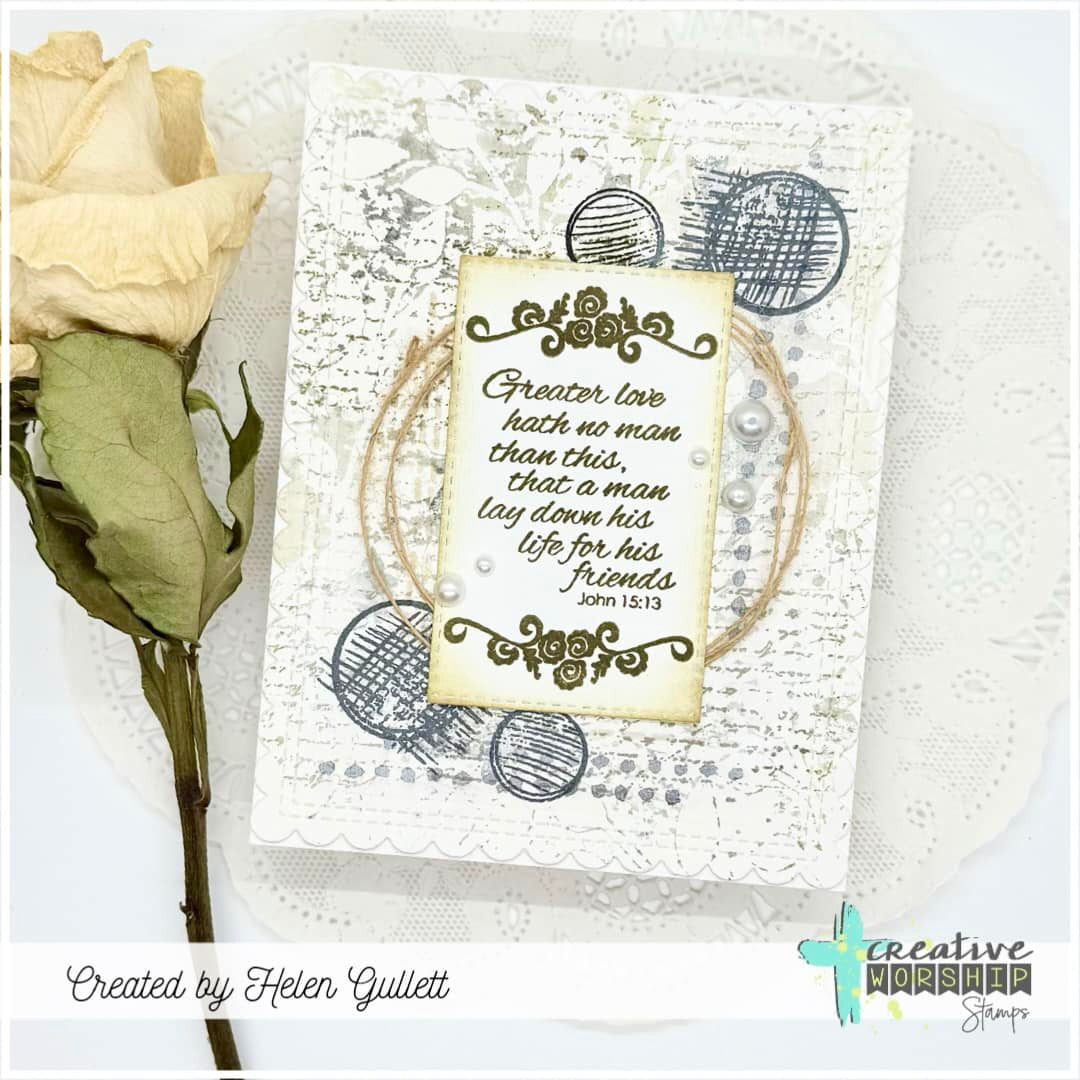 Decorative Frame Toppers Clear Stamp Set