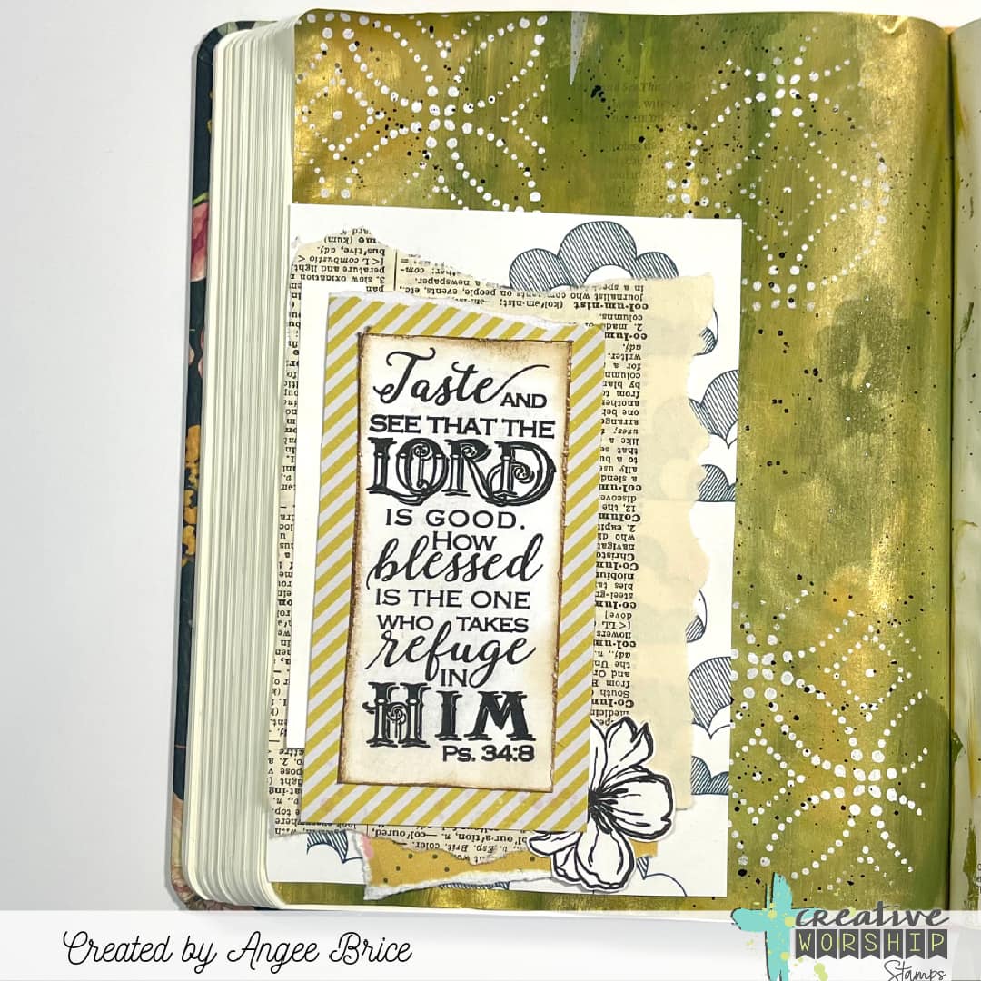 Faith Quote Blocks Stamp Set