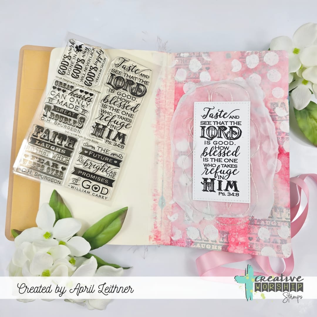 Faith Quote Blocks Stamp Set