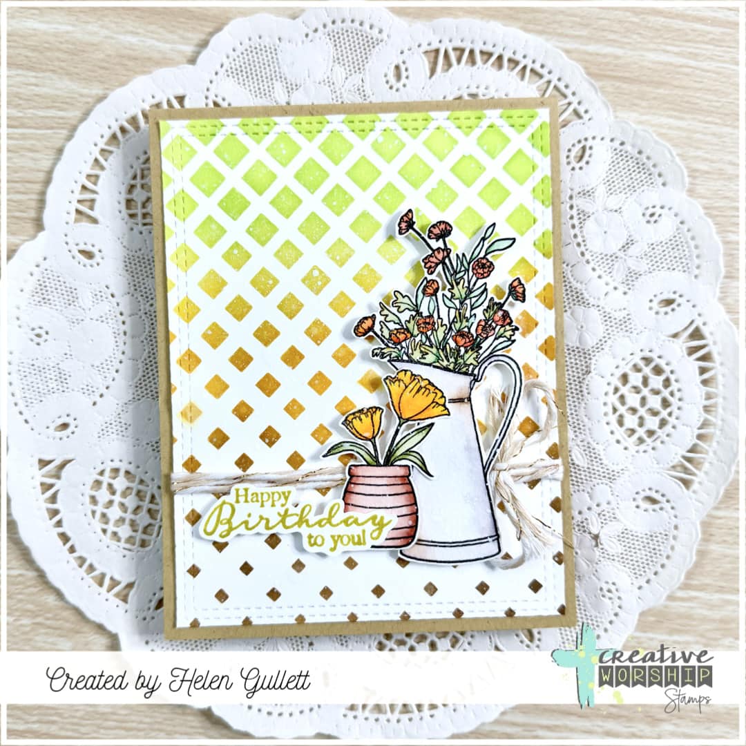 Beautiful Bouquets Clear Stamp Set