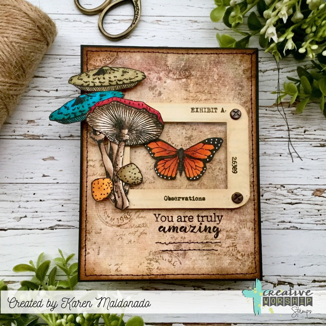 Going Postal Clear Stamp Set