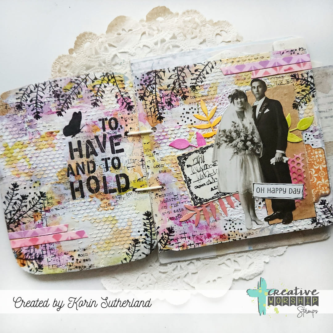 Stencil Alpha Clear Stamp Set