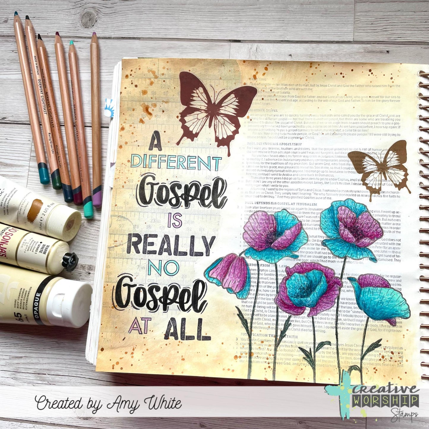 Stencil Alpha Clear Stamp Set