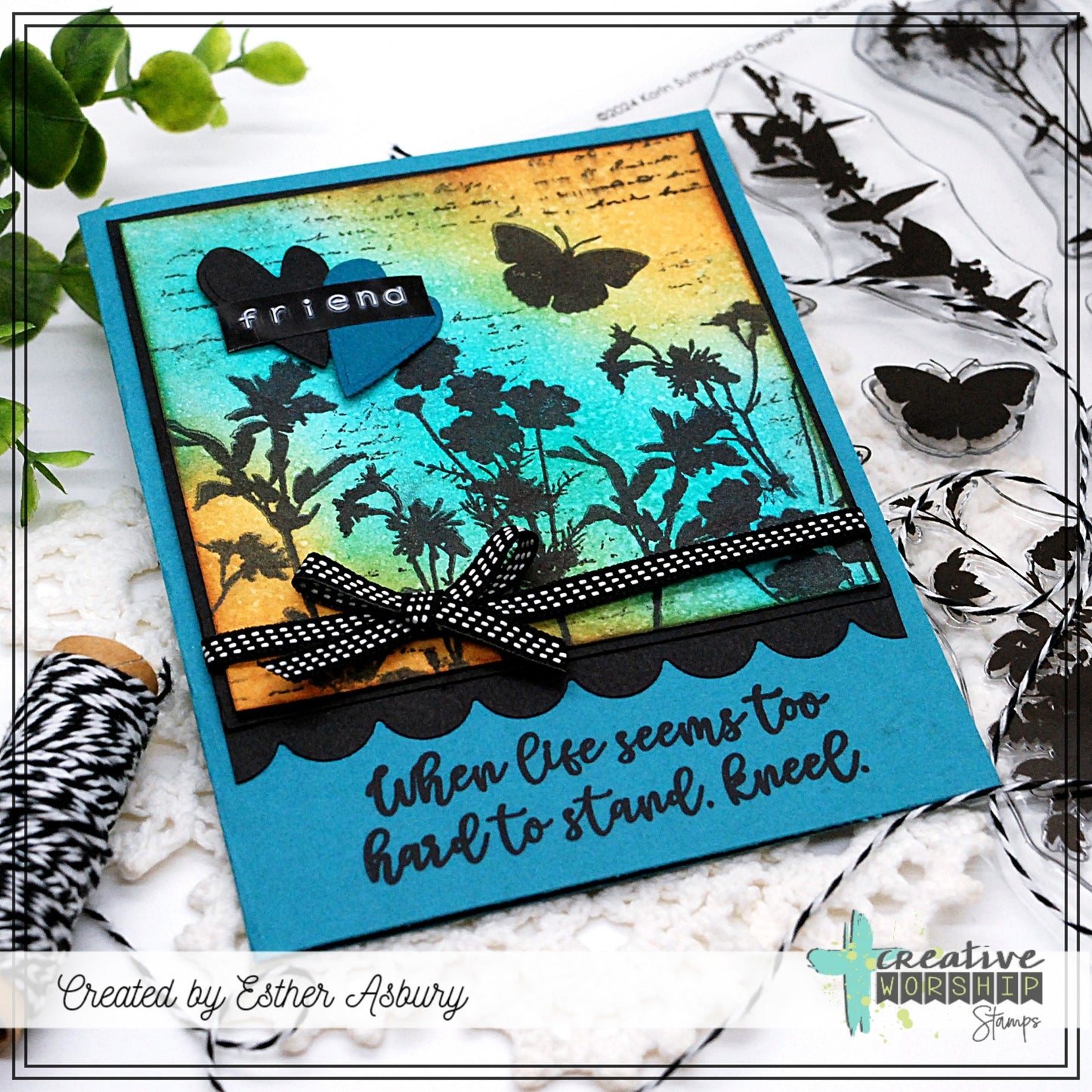 Faith Innies Clear Stamp Set