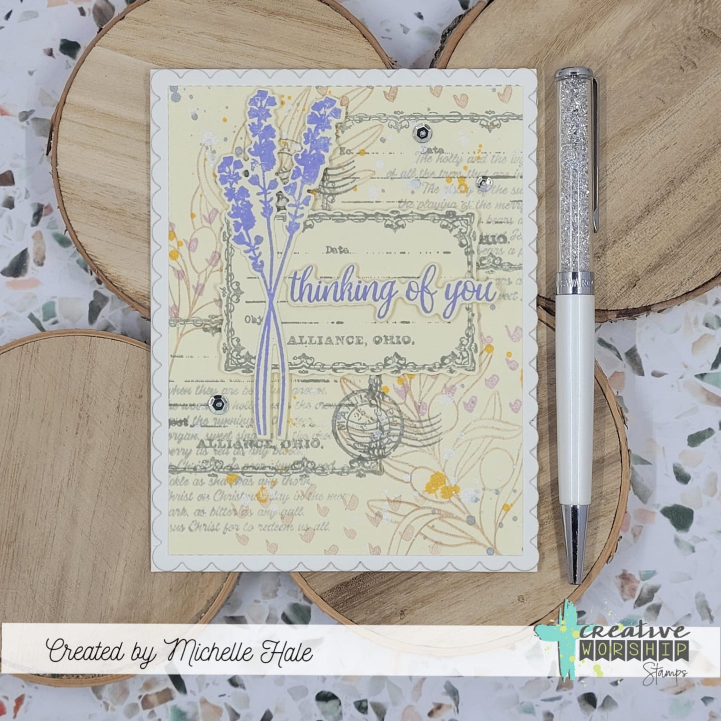Long Stem Silhouettes Clear Stamp Set