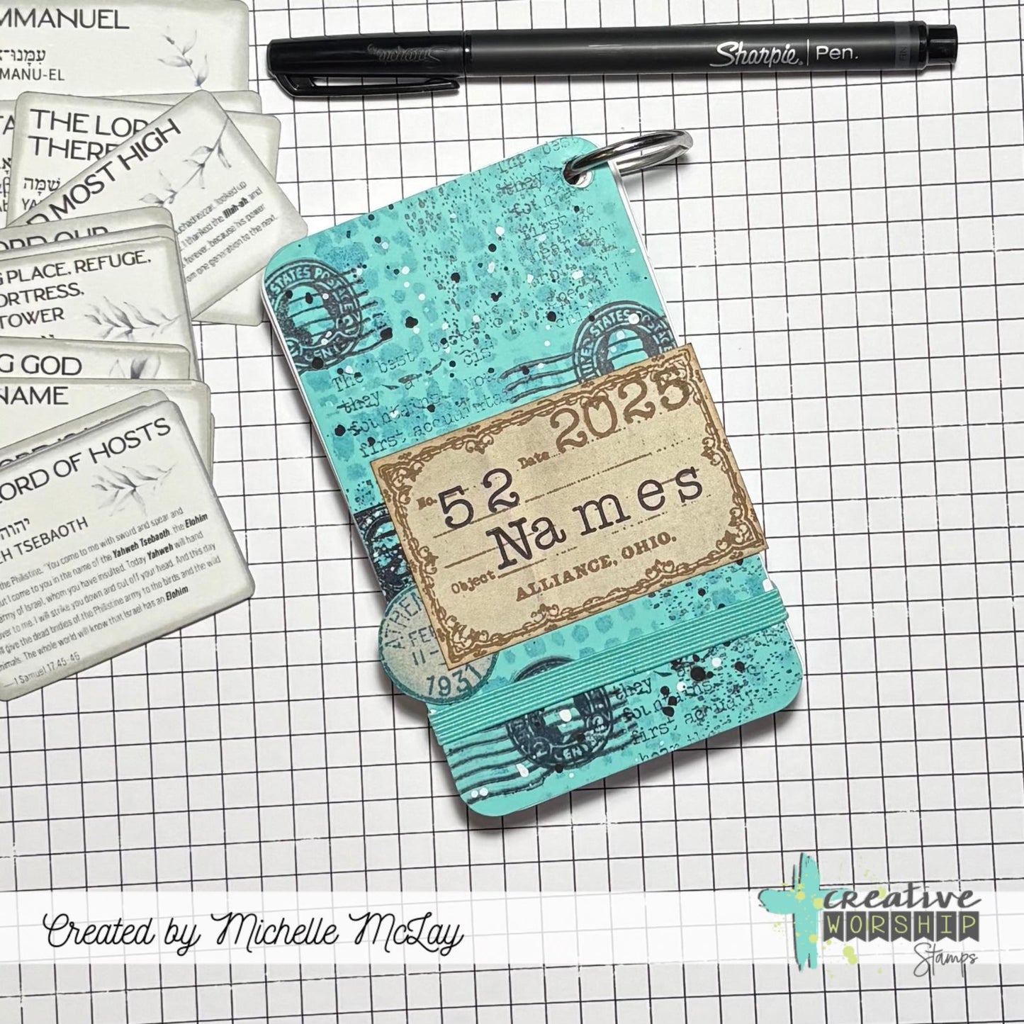 Vintage Postage Clear Stamp Set