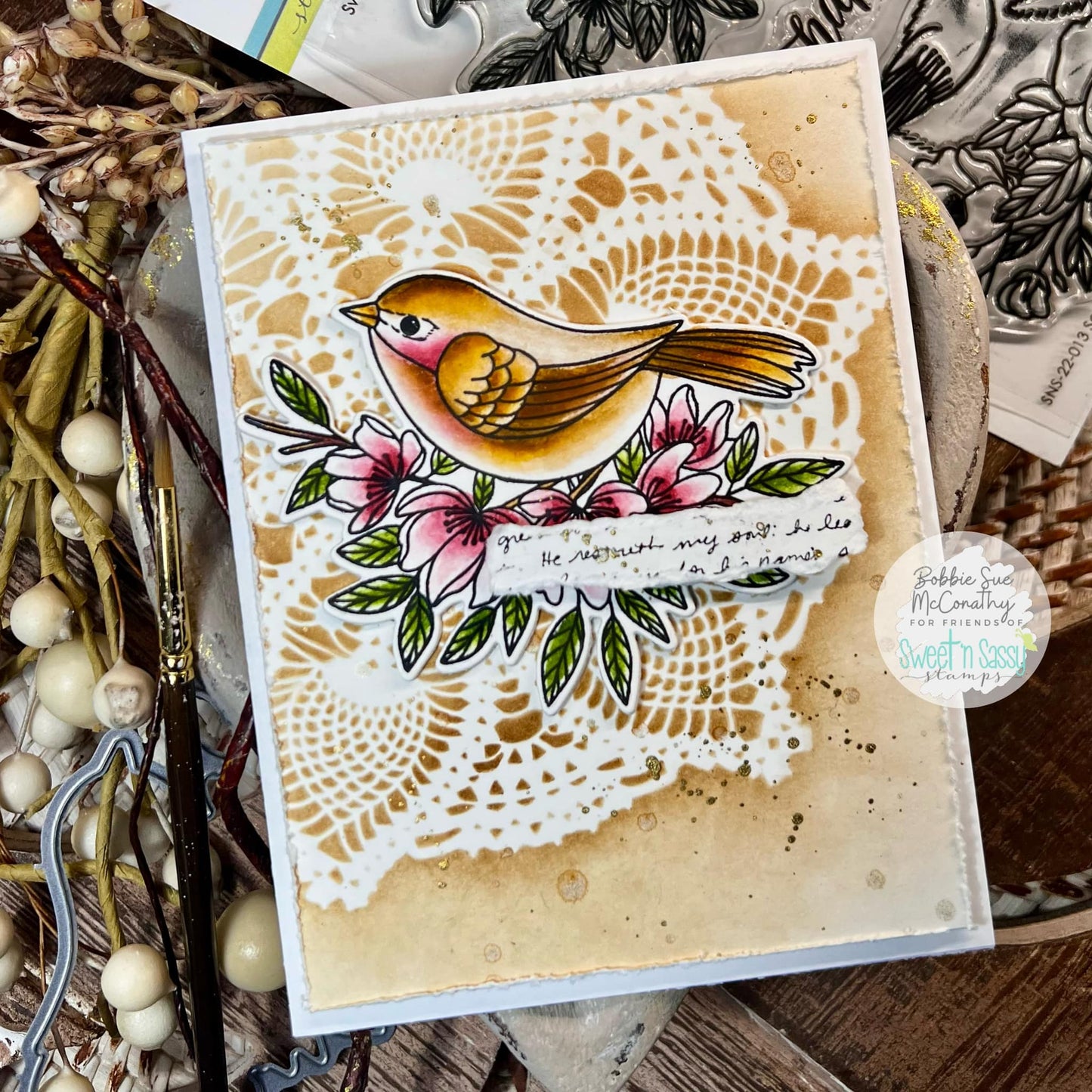 Vintage Doily Stencil
