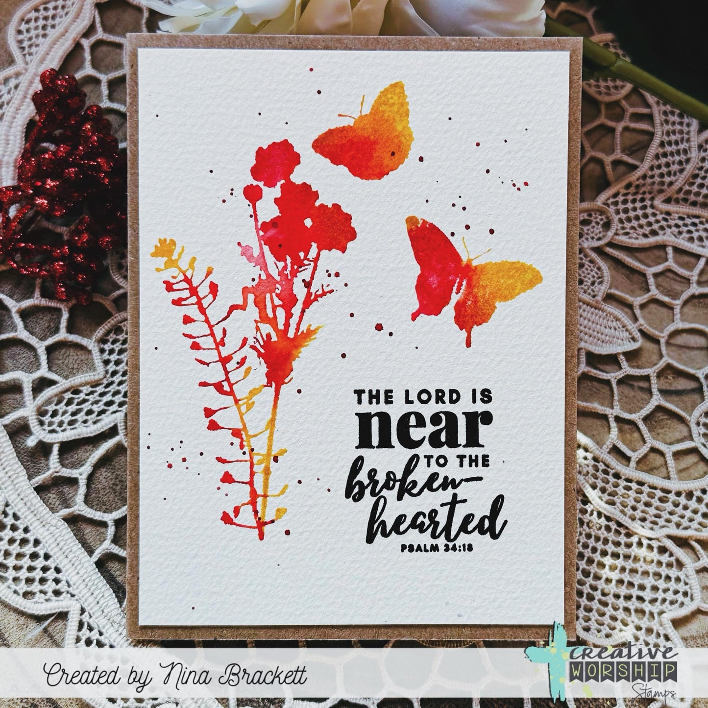 The Lord is Near Clear Stamp Set