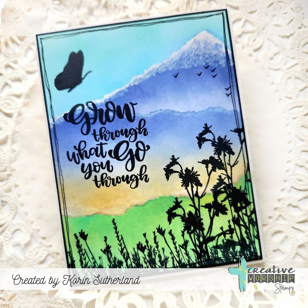 Plant. Pray. Grow. Clear Stamp Set