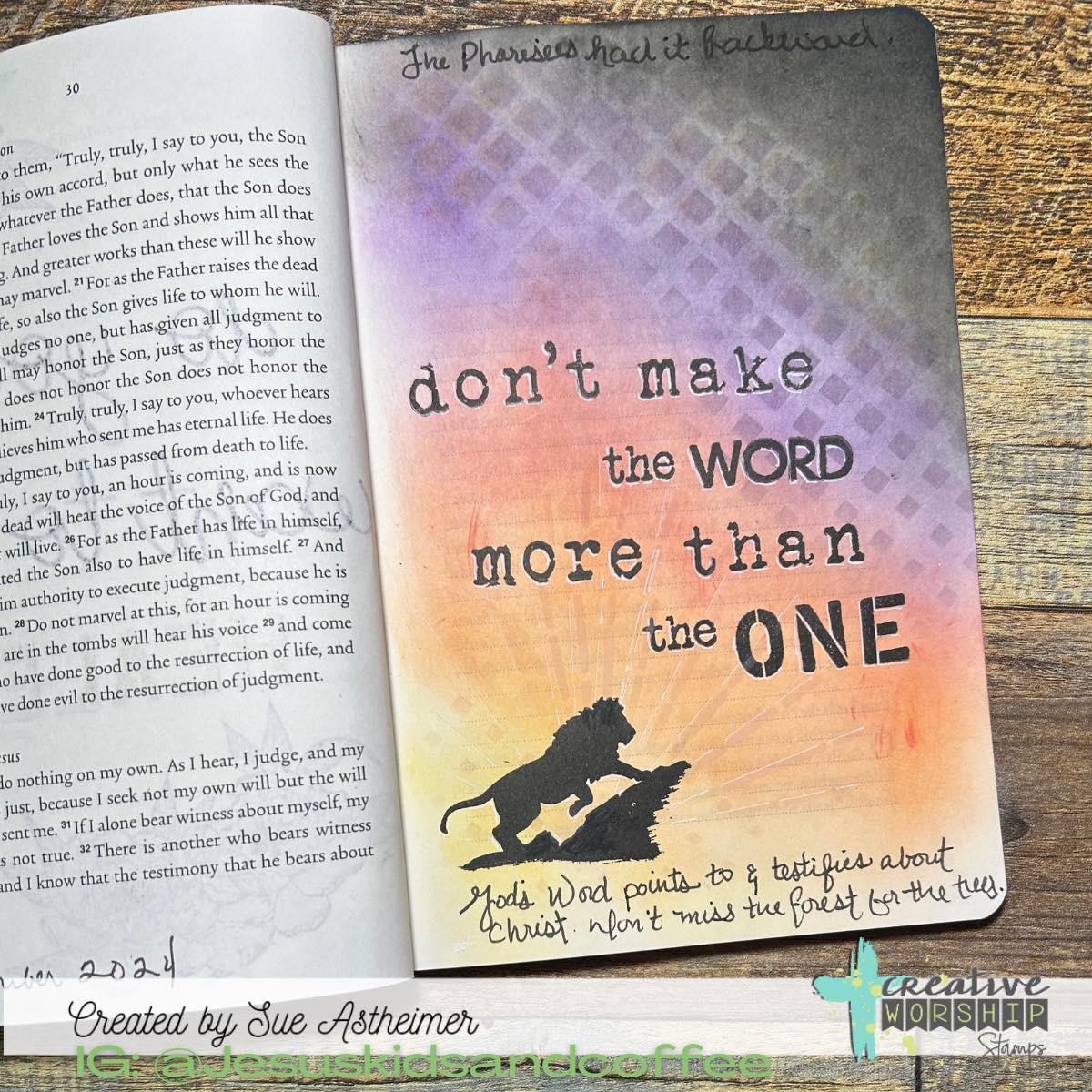Stencil Alpha Clear Stamp Set