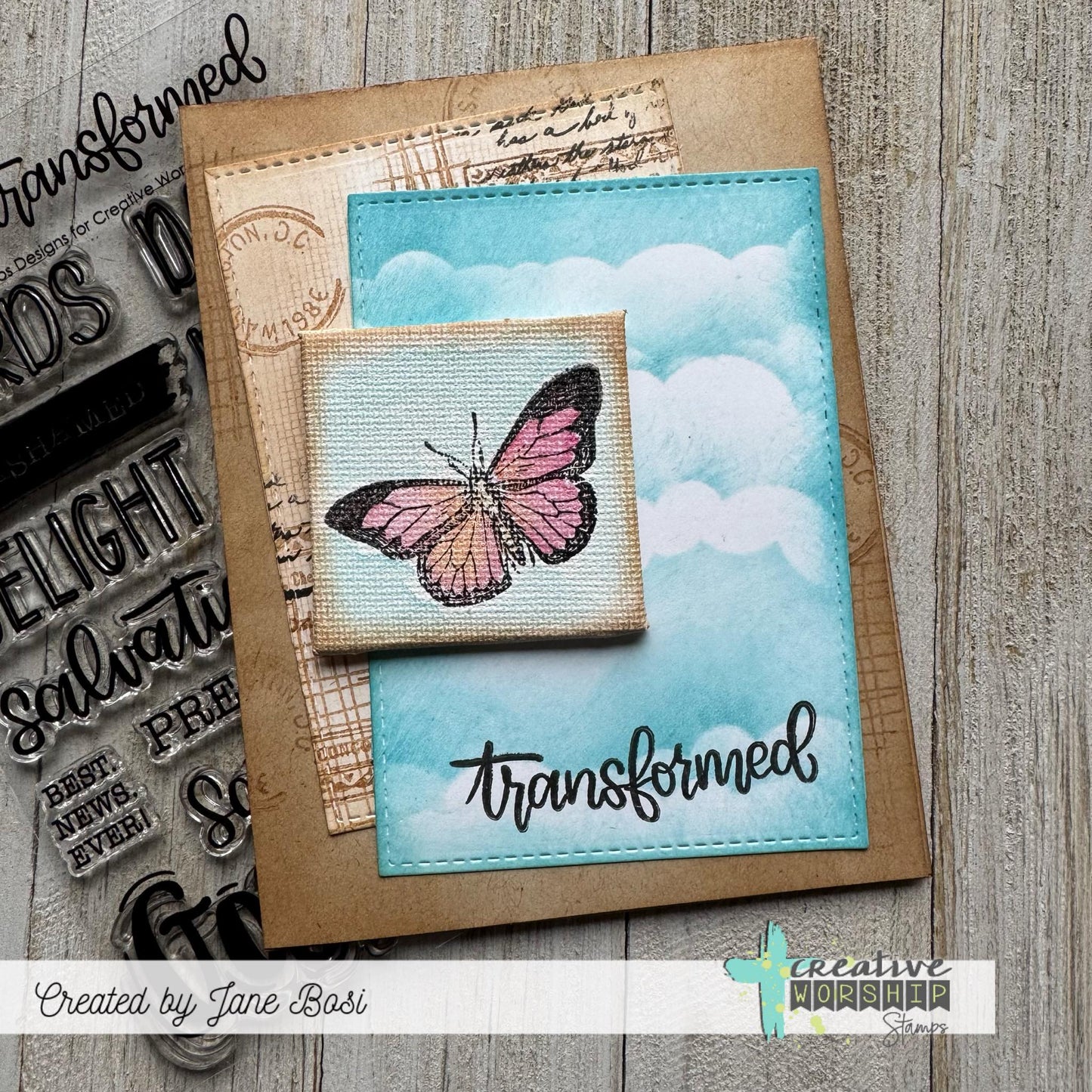 Not Ashamed Clear Stamp Set