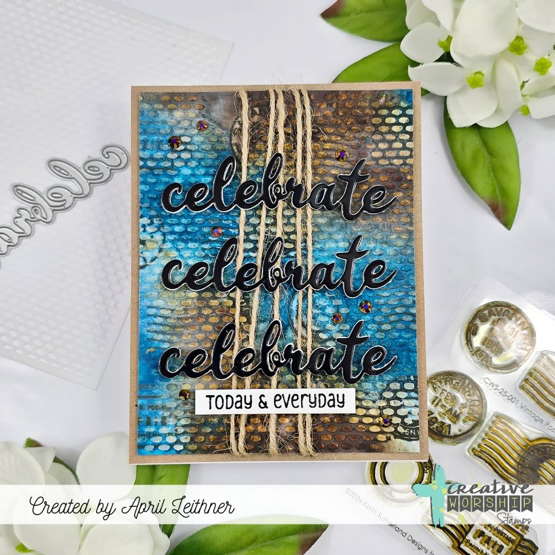 Vintage Postage Clear Stamp Set