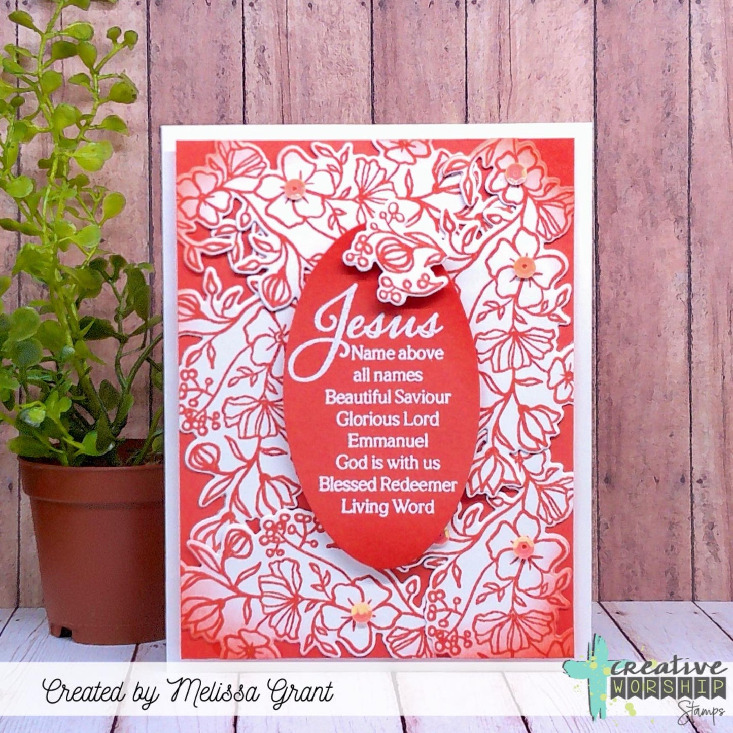 Vintage Butterflies & Blooms Clear Stamp Set
