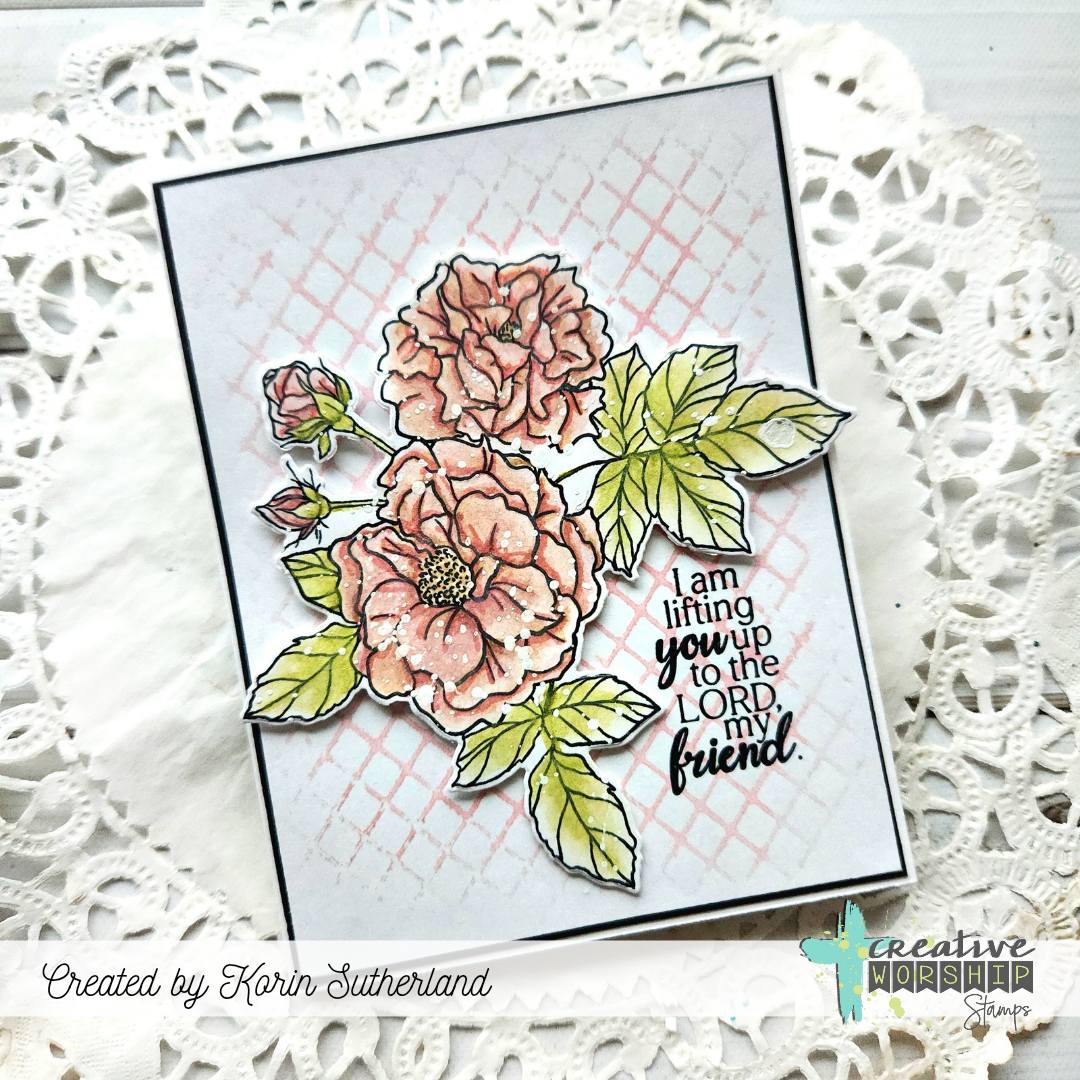 Hope Blooms Clear Stamp Set