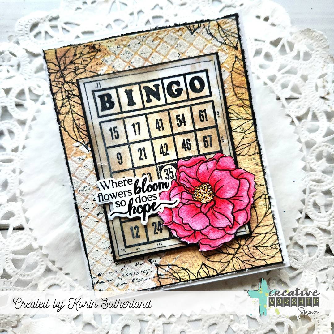 Hope Blooms Clear Stamp Set