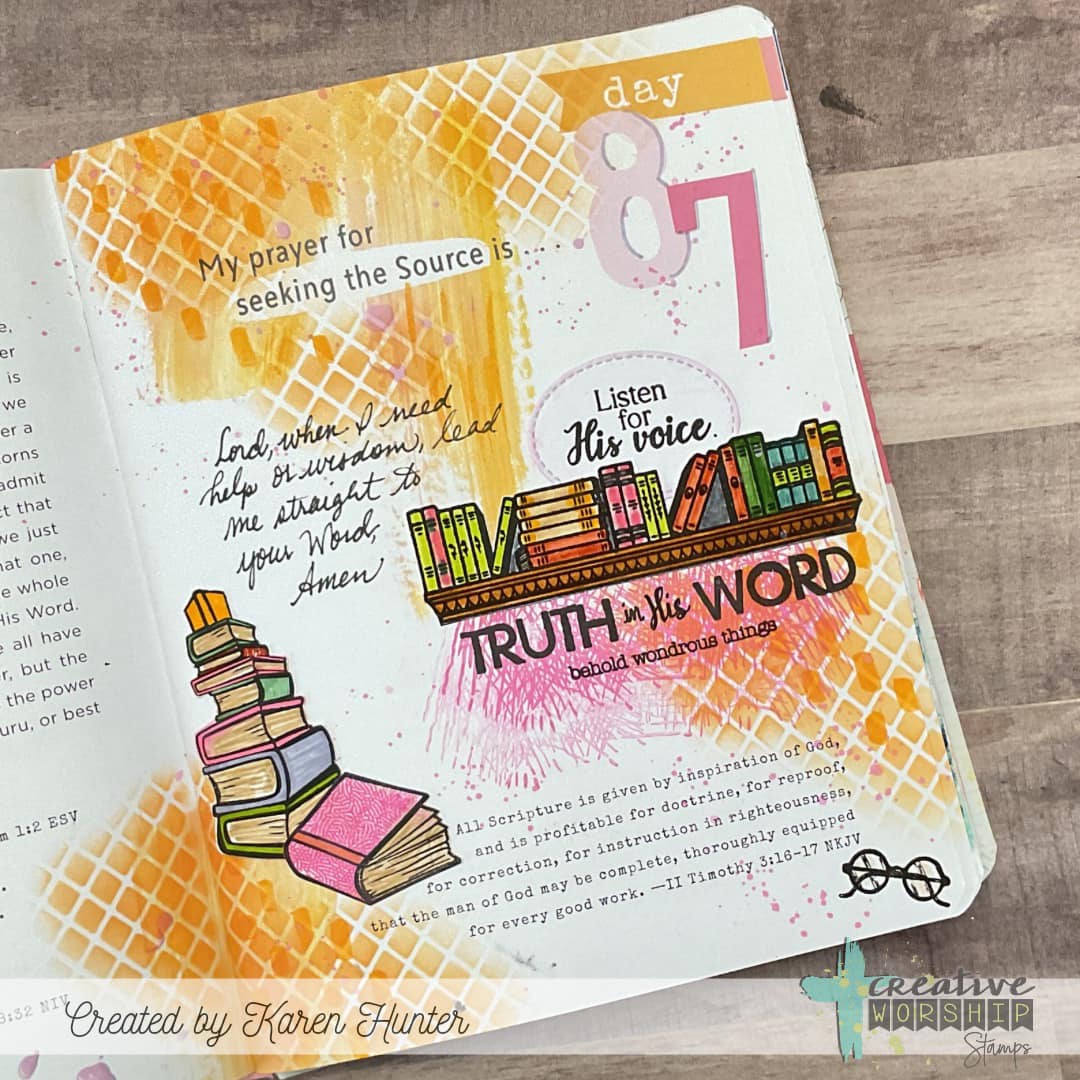 Psalm 119 Wordfetti Clear Stamp Set