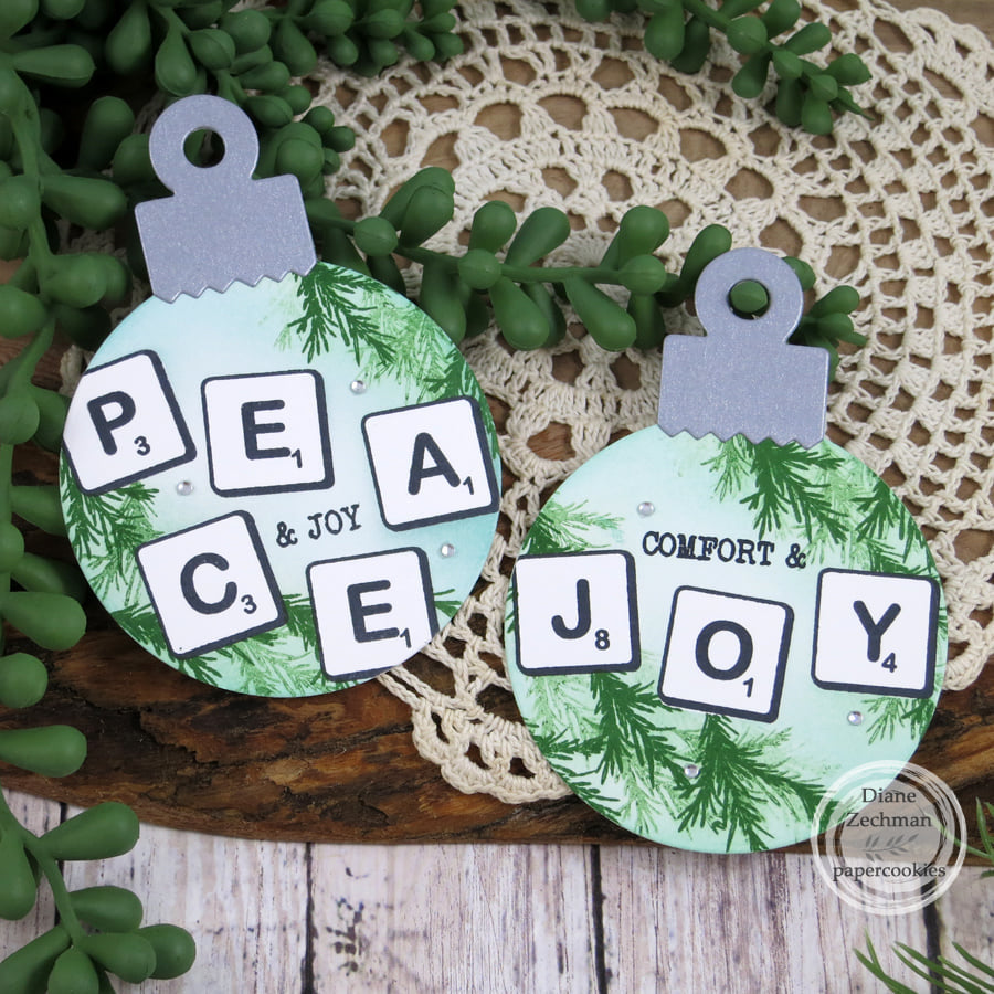 Letter Tiles Alpha Clear Stamp Set