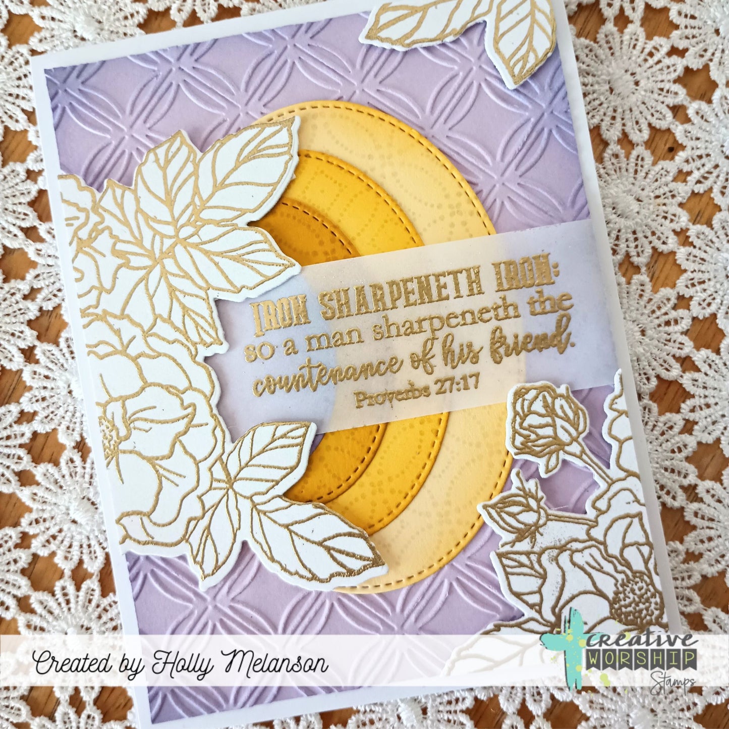 Friendship is a Blessing Clear Stamp Set