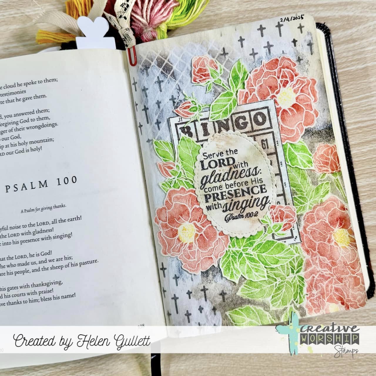 Hope Blooms Clear Stamp Set