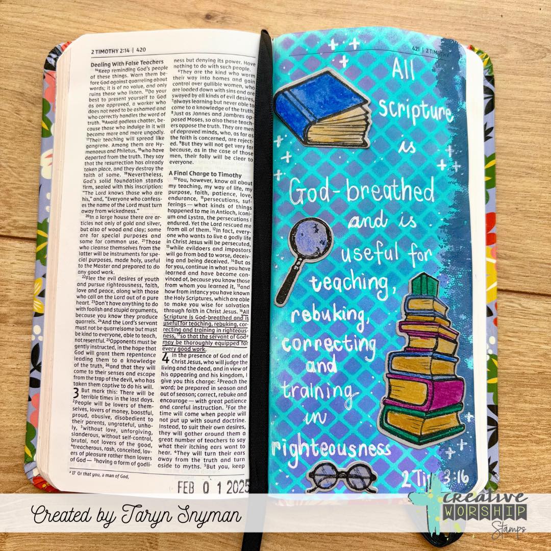 Library Treasures Clear Stamp Set