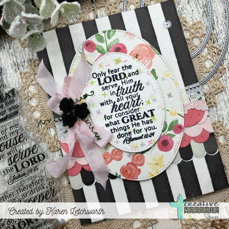 Stitched Ovals Die Set
