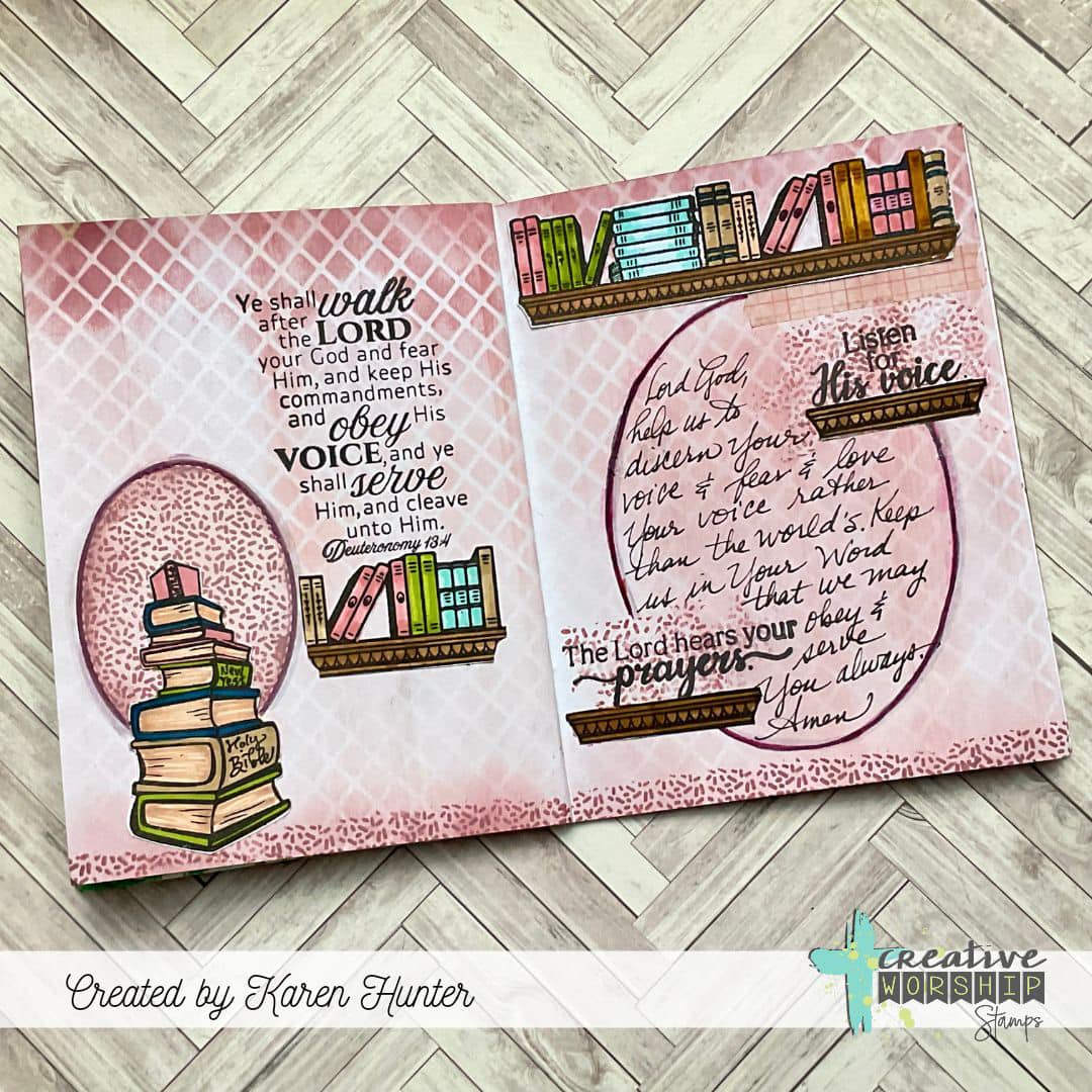 Library Treasures Clear Stamp Set