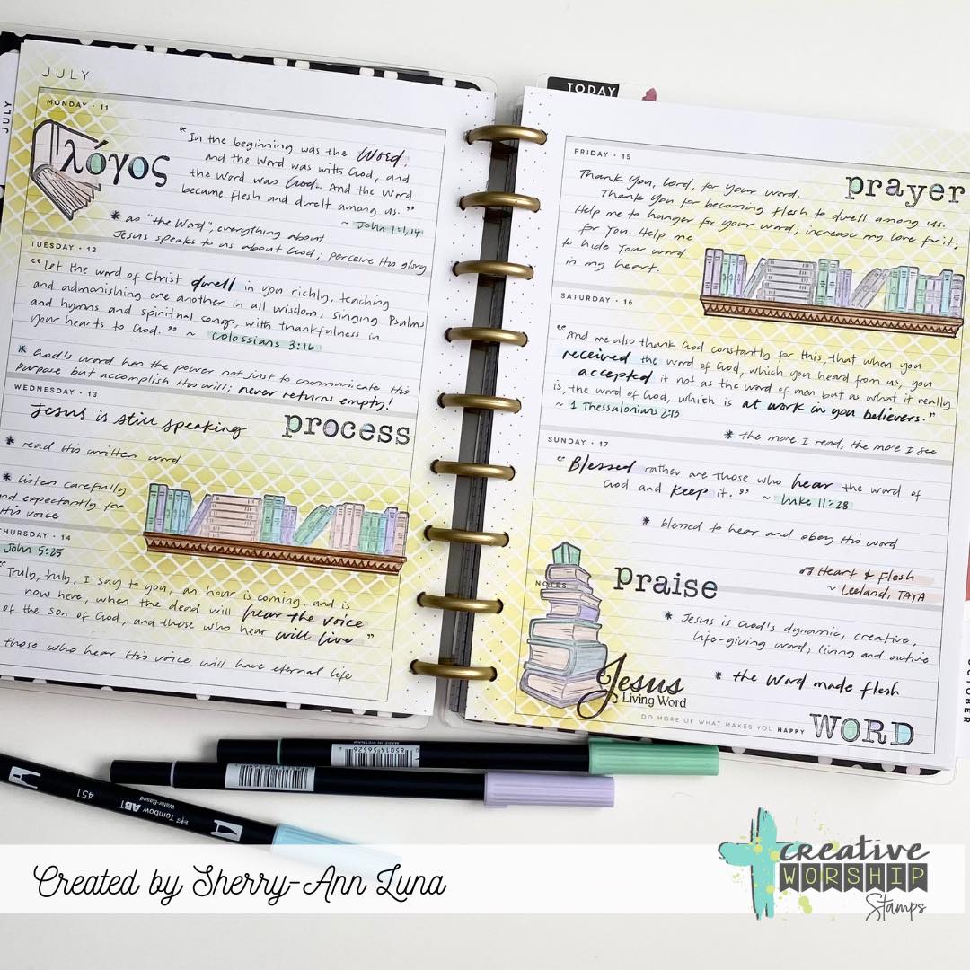 Greek Alpha Clear Stamp Set