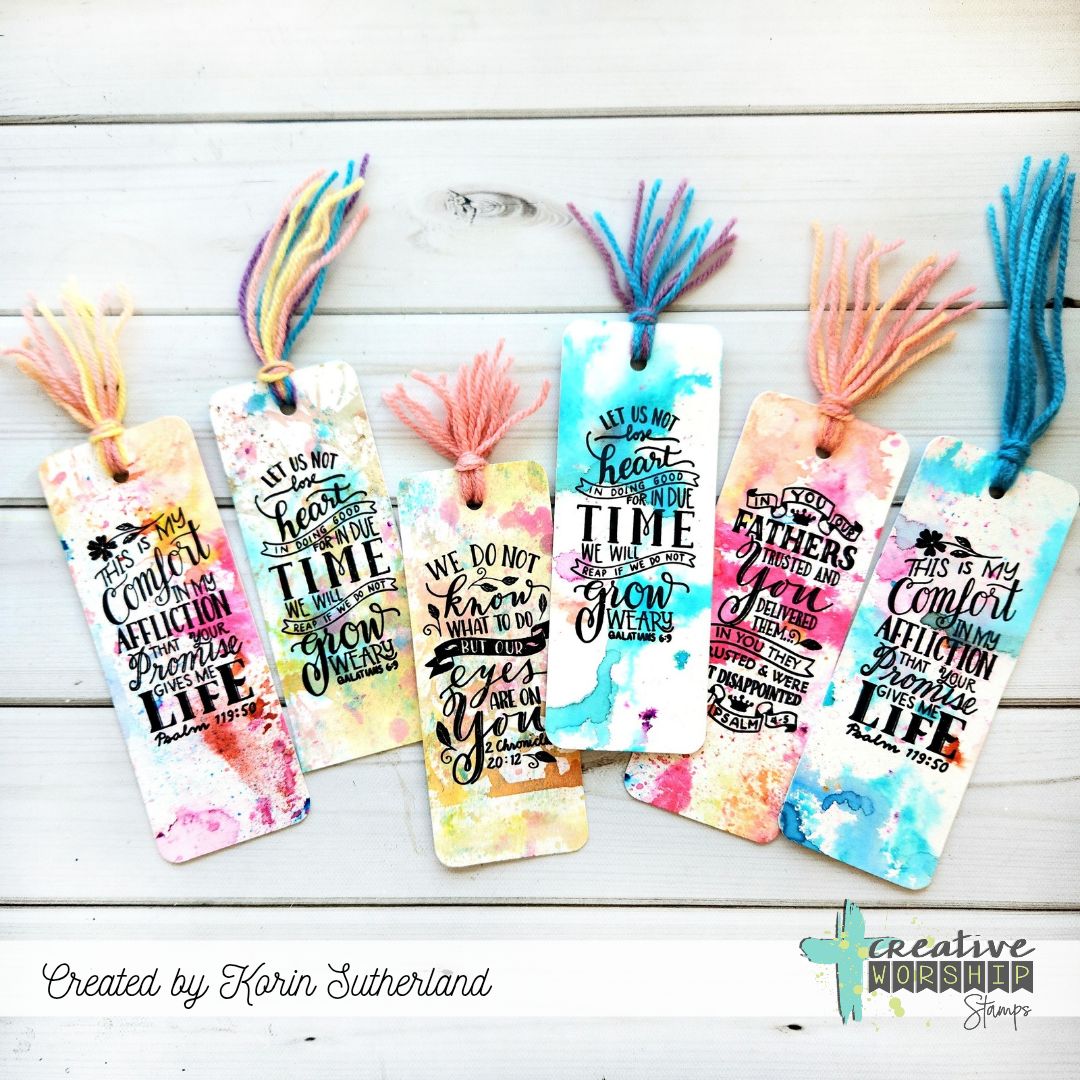 Hope Word Art Clear Stamp Set