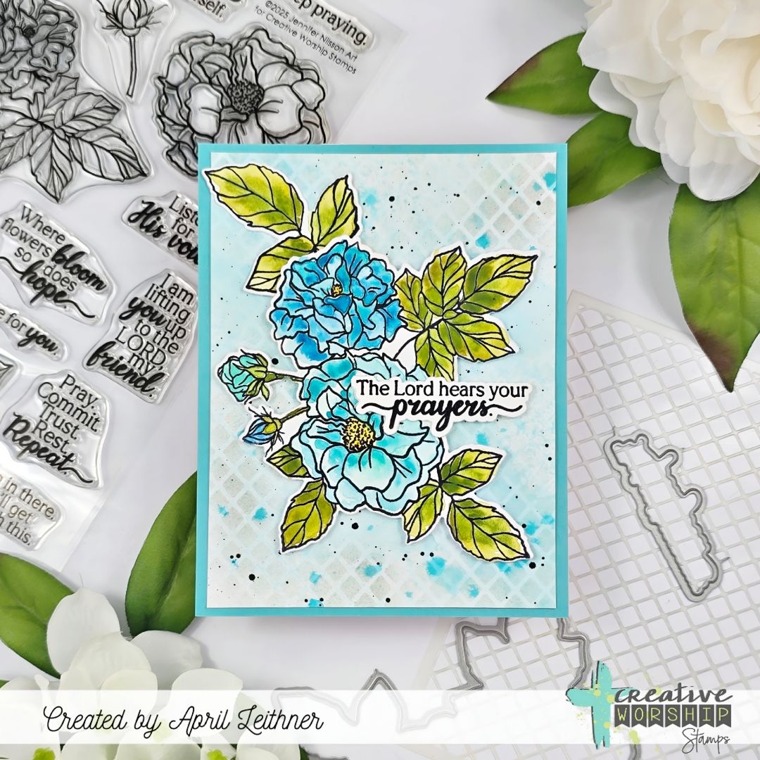 Hope Blooms Clear Stamp Set