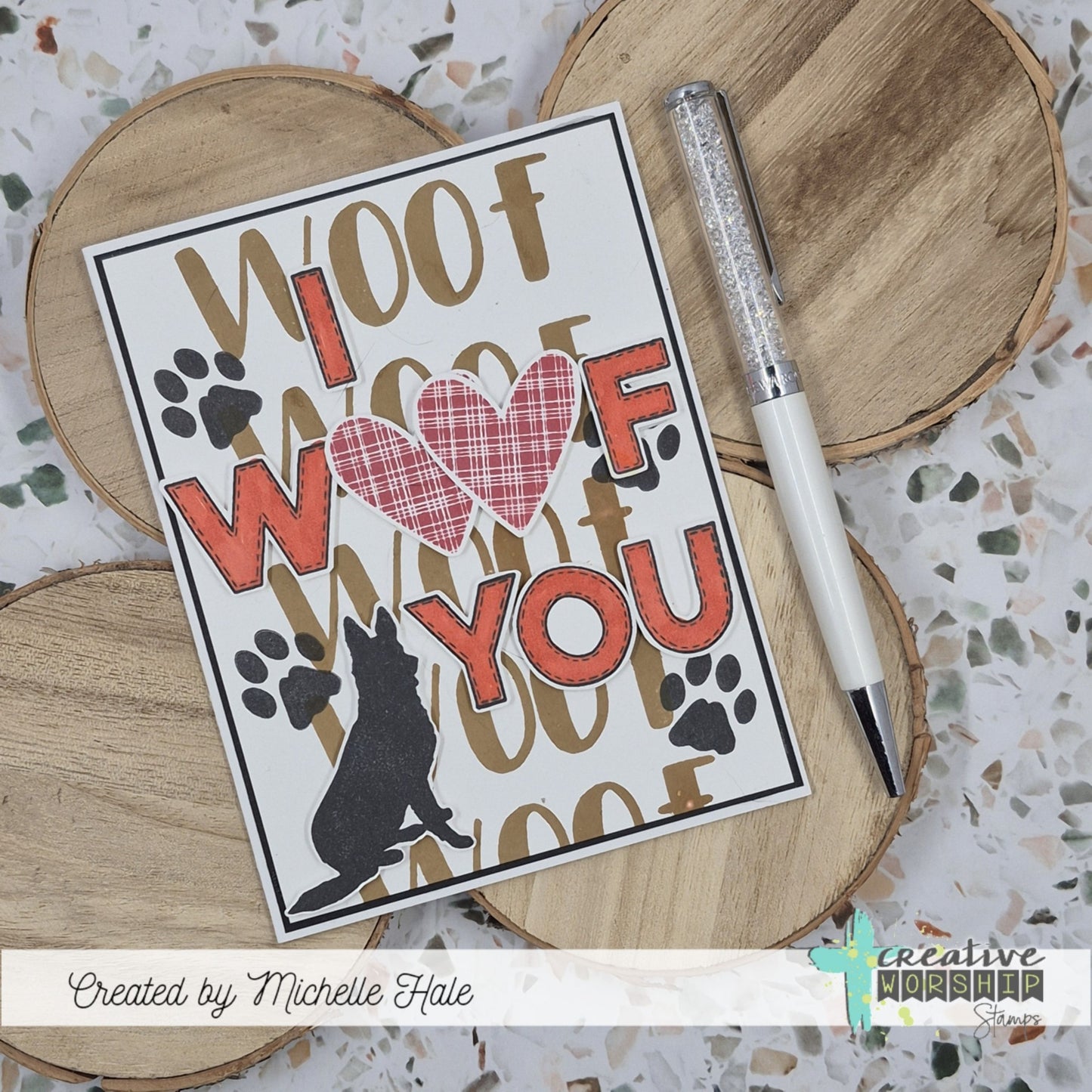 In Stitches Alpha Clear Stamp Set