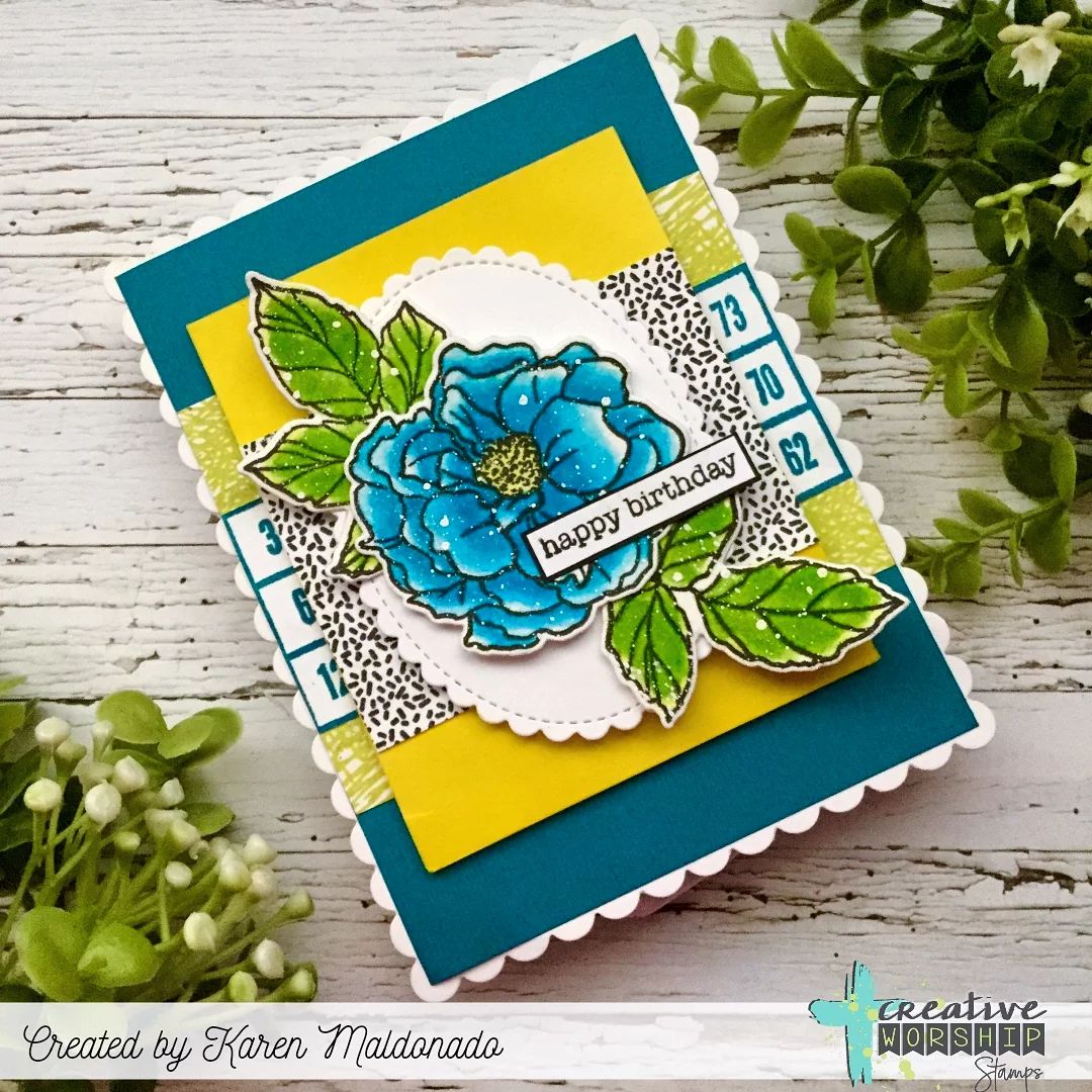 Hope Blooms Clear Stamp Set
