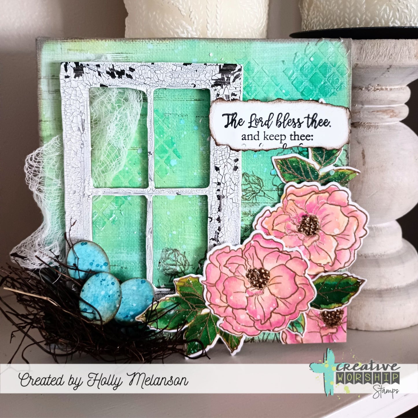 Hope Blooms Clear Stamp Set