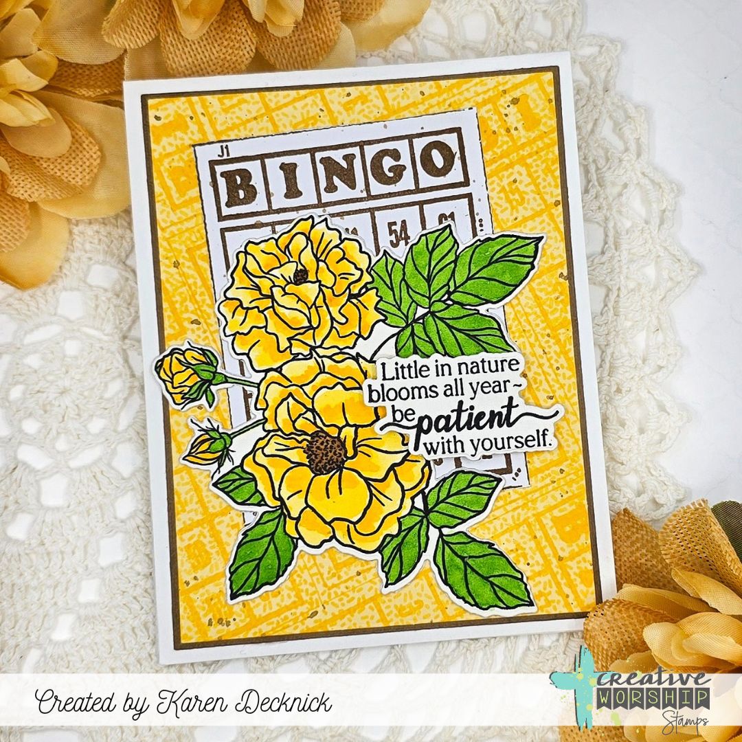 Hope Blooms Clear Stamp Set