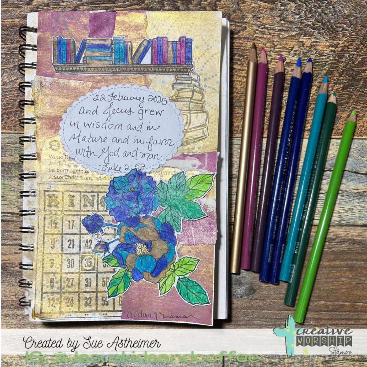 Library Treasures Clear Stamp Set