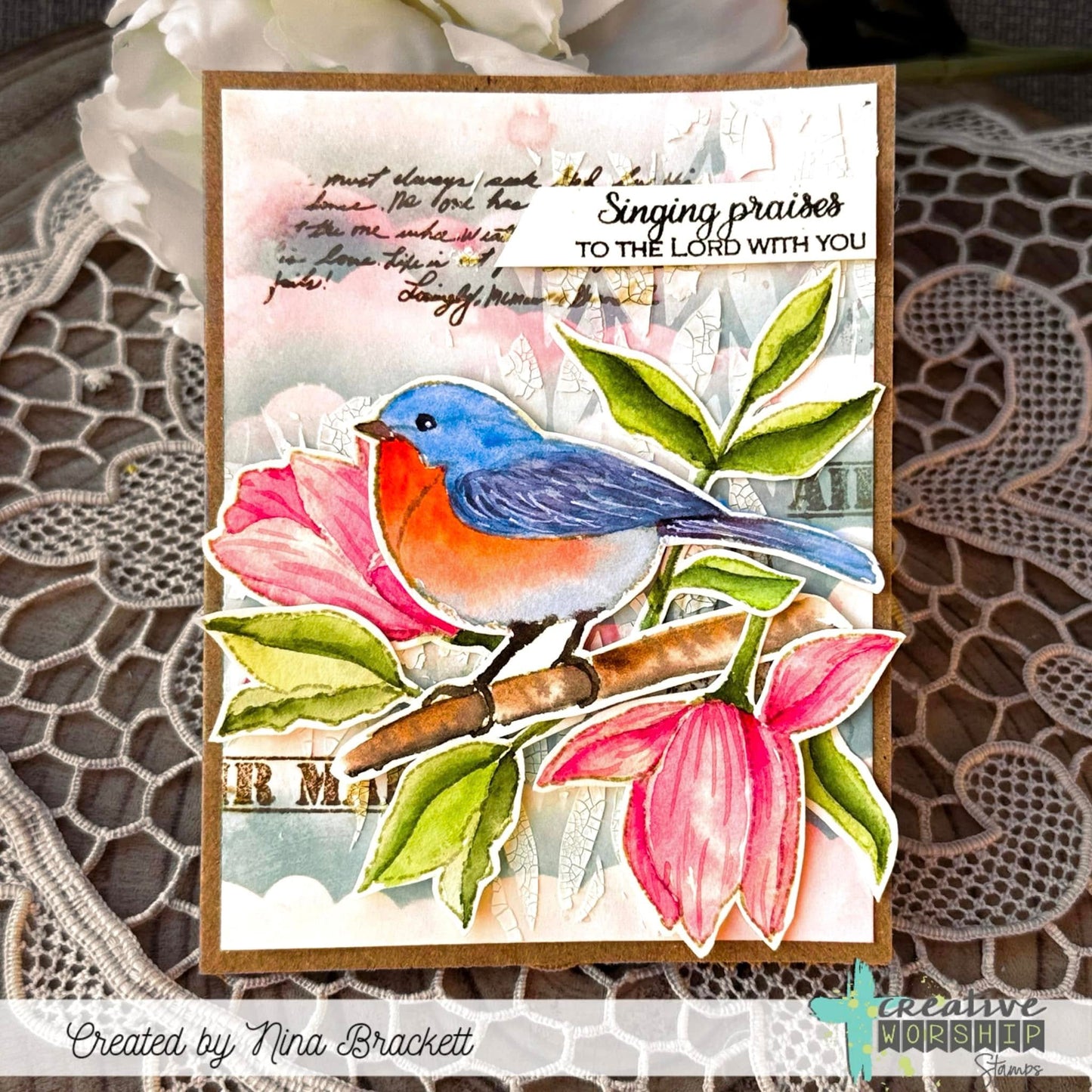 Singing Praises Clear Stamp Set
