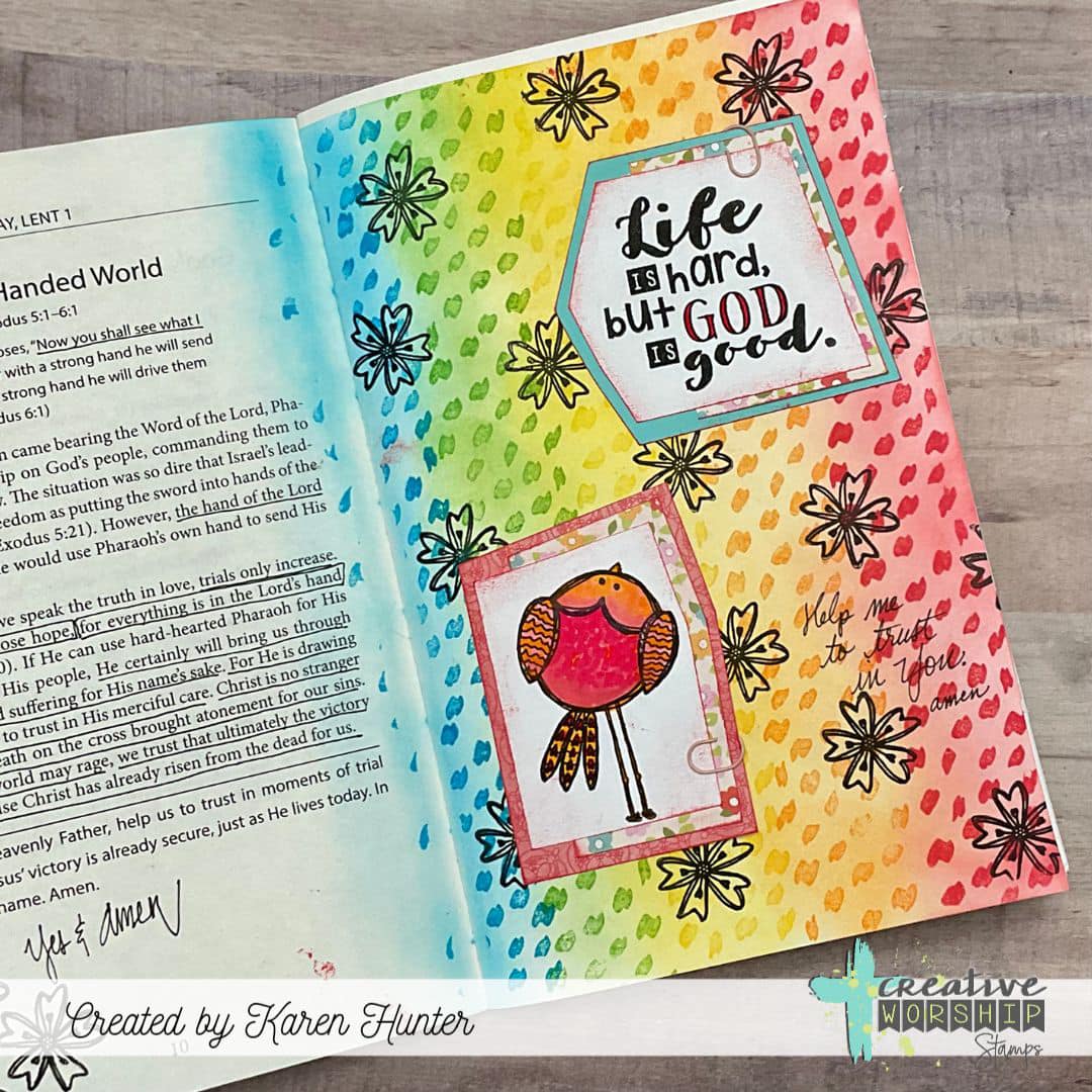 God is For You Clear Stamp Set