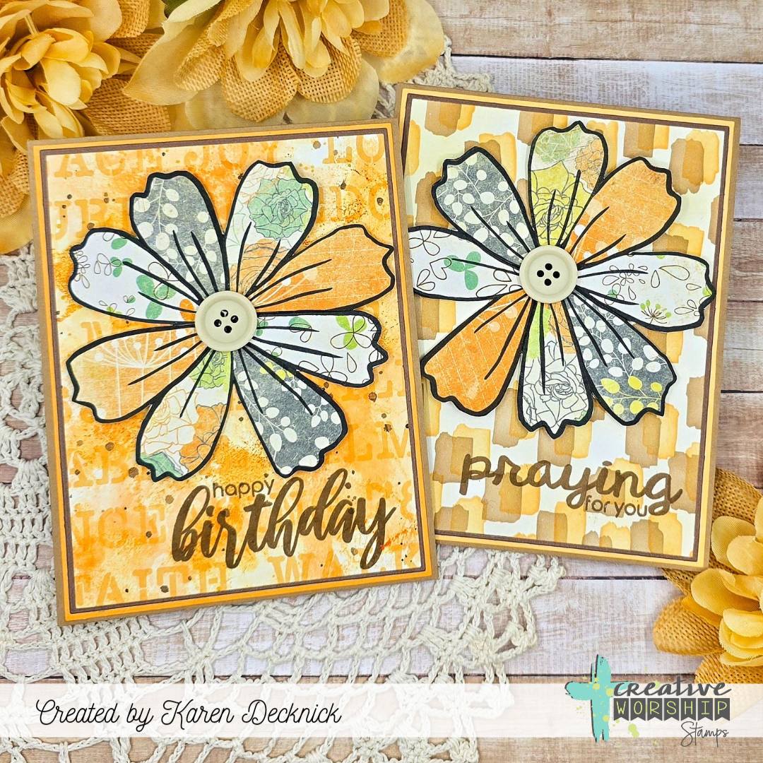 Cosmos Background Clear Stamp