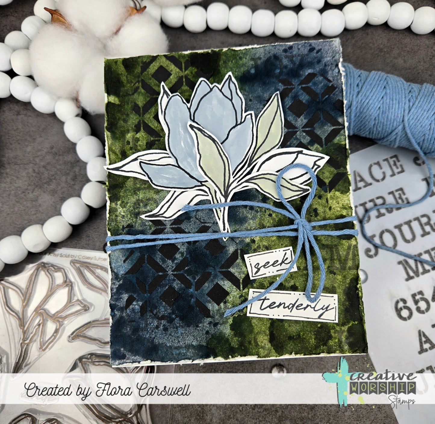 Diamond Tile Stencil