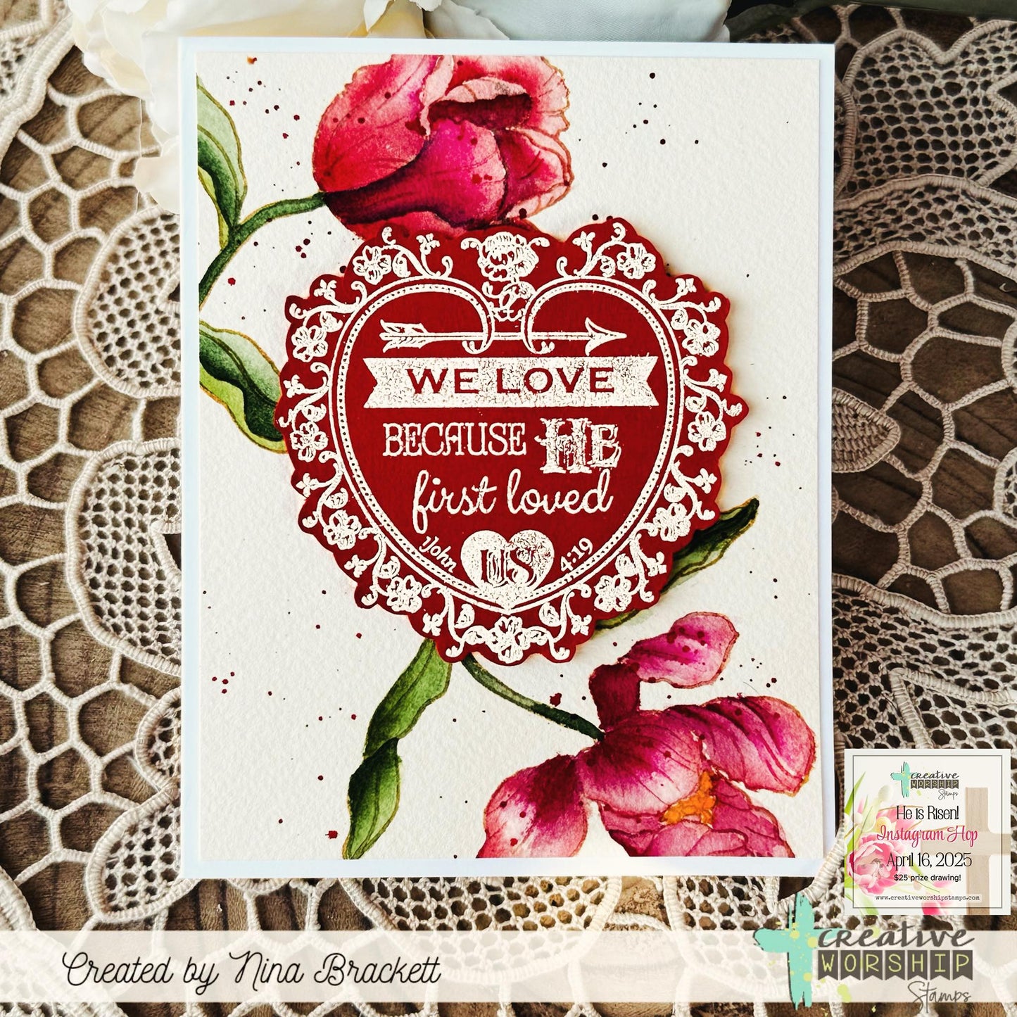 Blooming Tulips Clear Stamp Set