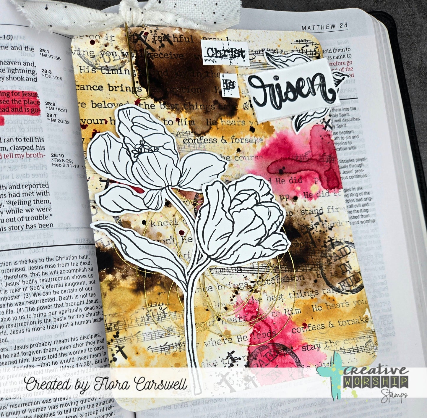He Proved His Love Clear Stamp Set